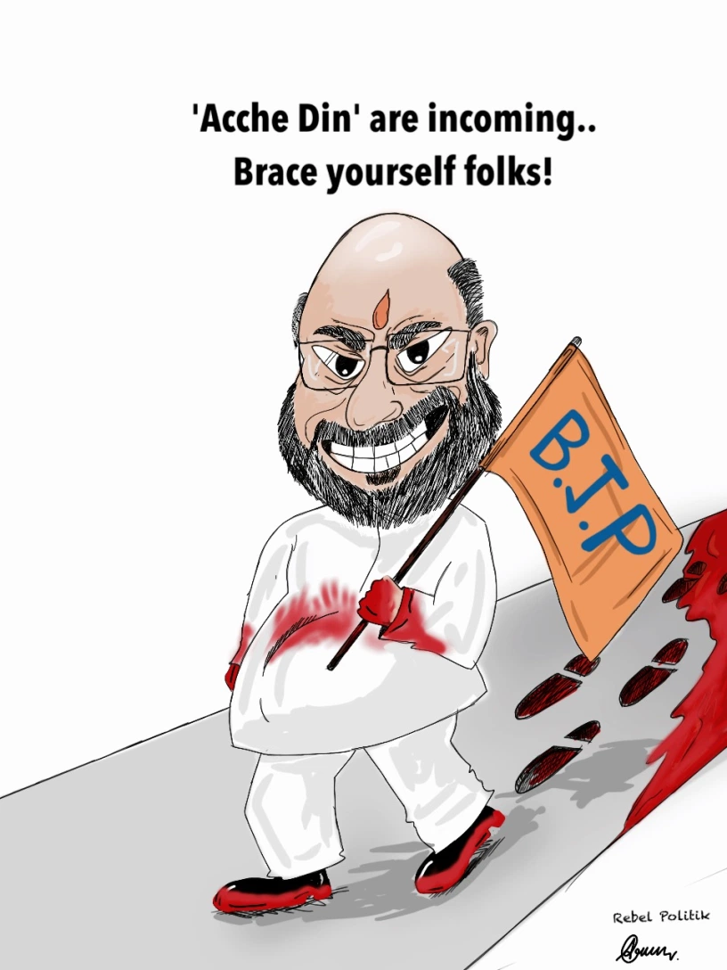 Cartoon] 'Acche Din' Incoming.. Brace yourself! – Rebel Politik